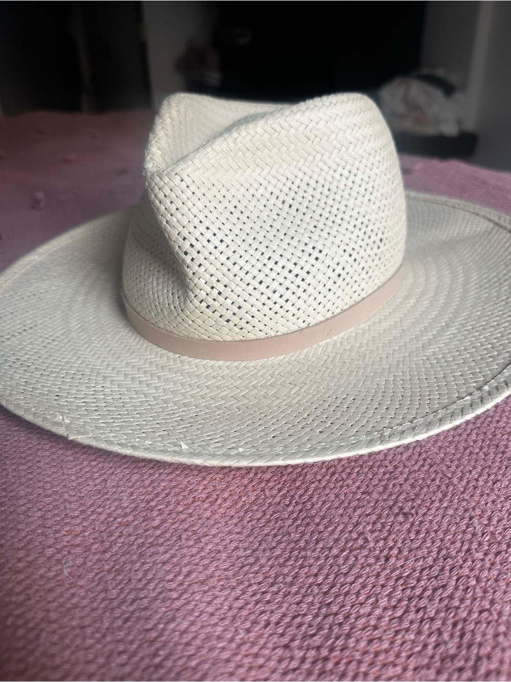 Janessa Leone Straw Hat Medium